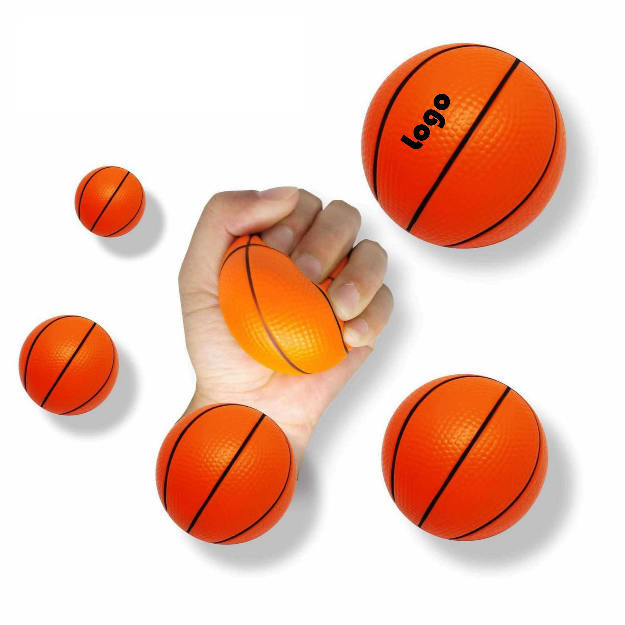 Basketball Shape Stress Reliever 2