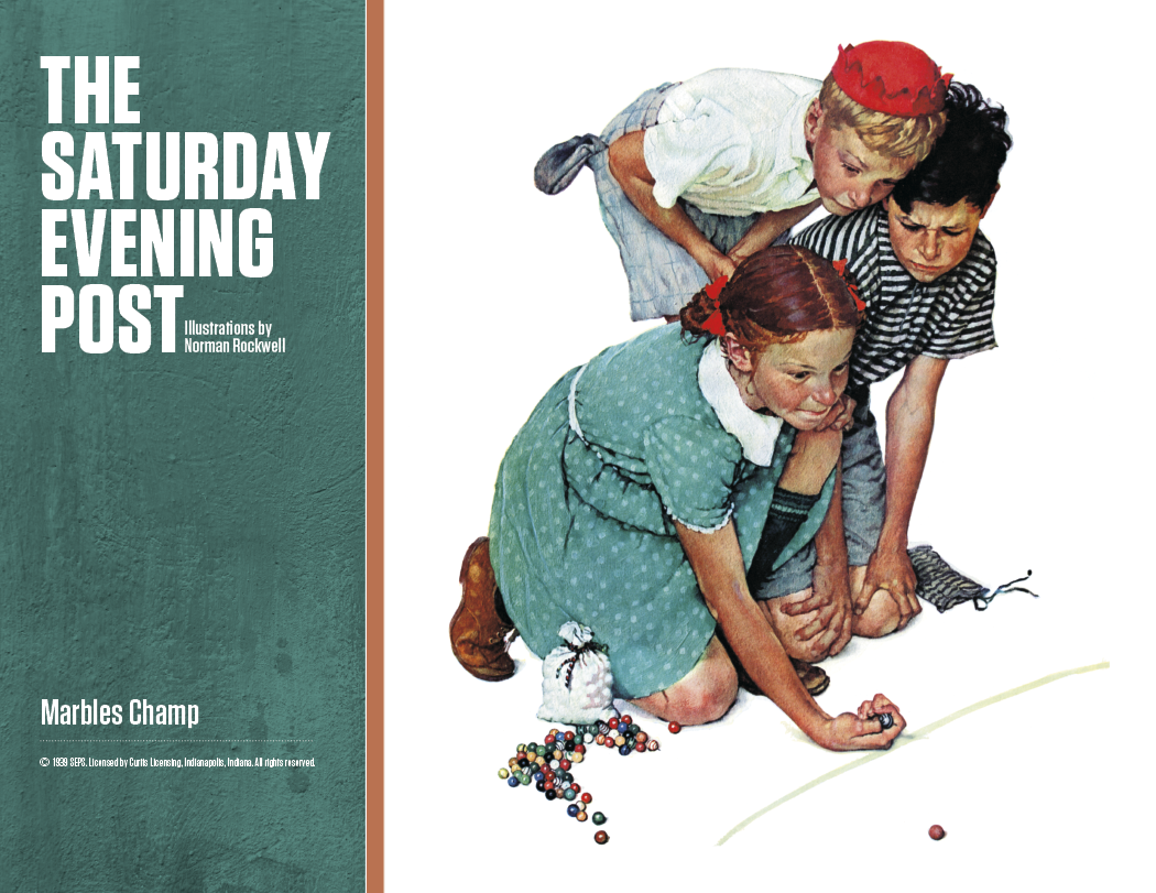 Good Value™ The Saturday Evening Post - Window Calendar 21