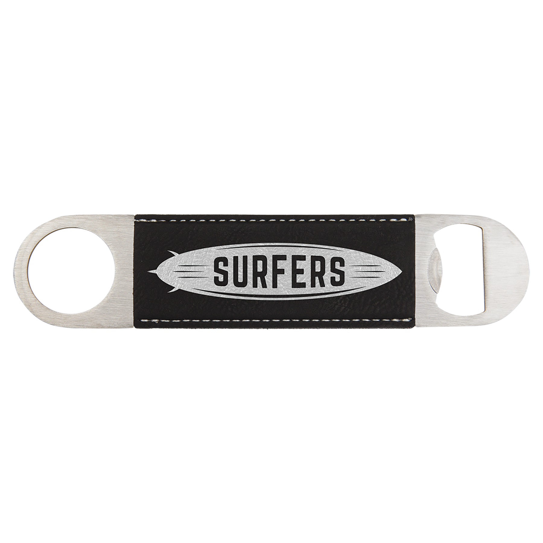 Laser Engraved Leatherette Bottle Opener (1.5"x7") 13