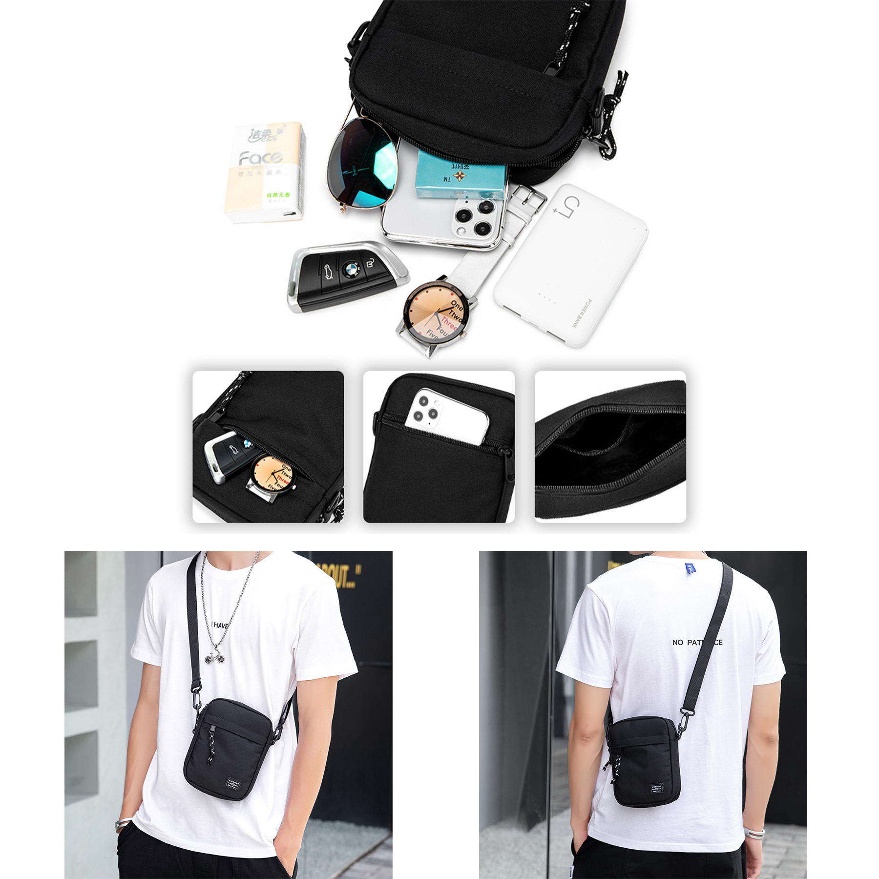 Crossbody Cell Phone Sling Bag 3