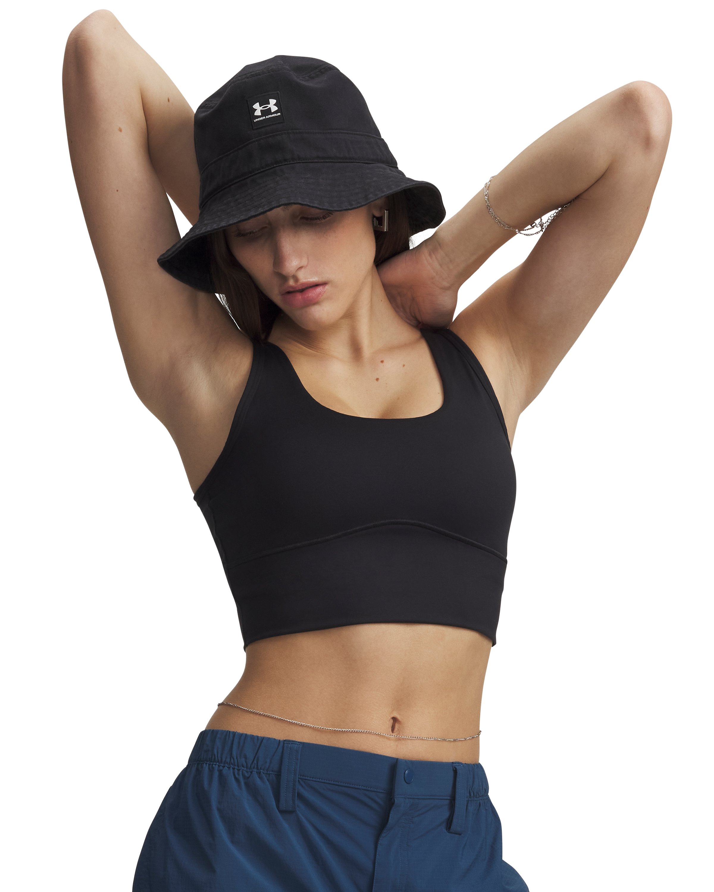 UA Meridian Fitted Women's Crop Tank 1