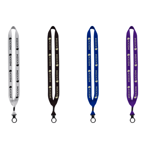 3/4" Polyester Lanyard with O-Ring 177