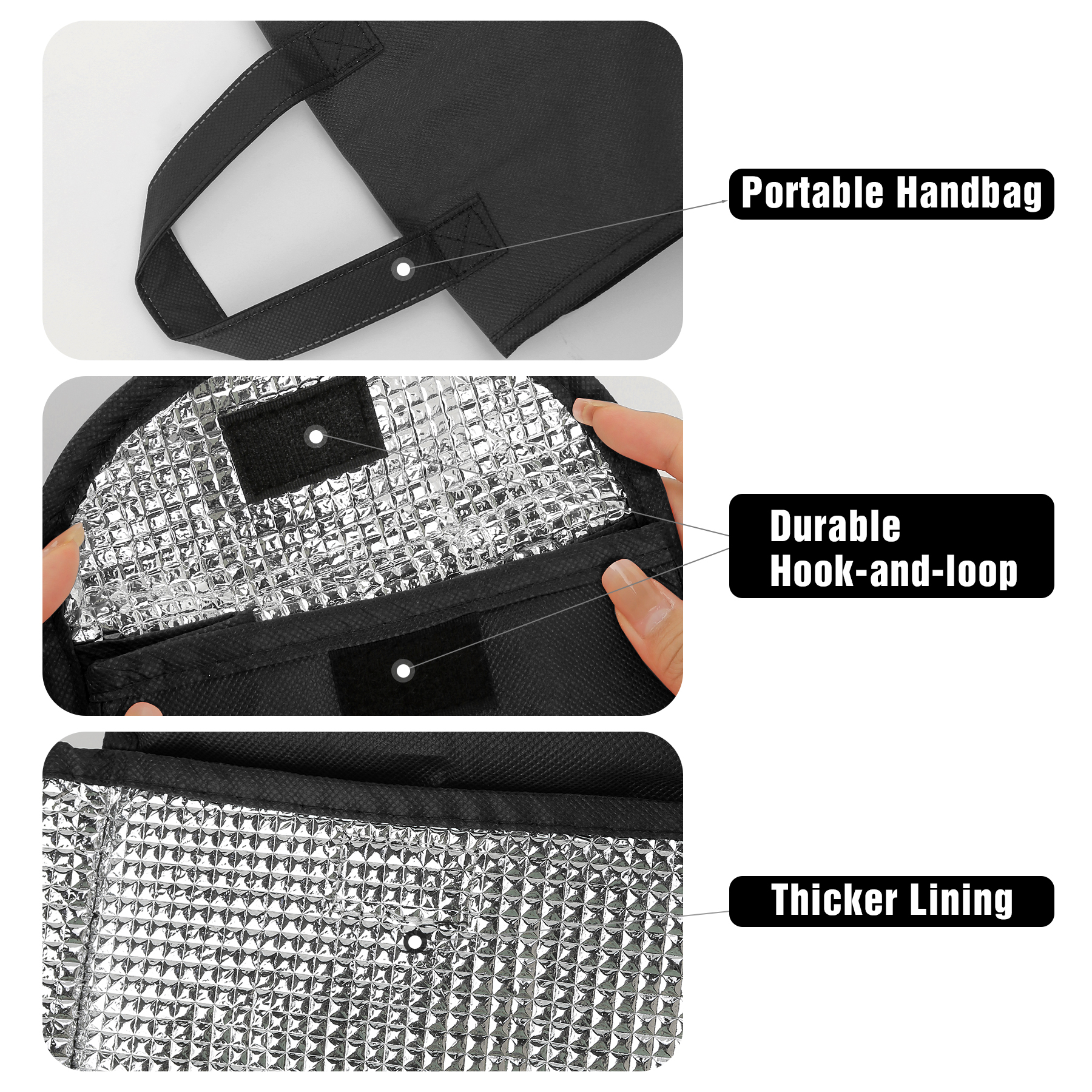 Thermal Non-Woven Lunch Cooler Tote Bag 7
