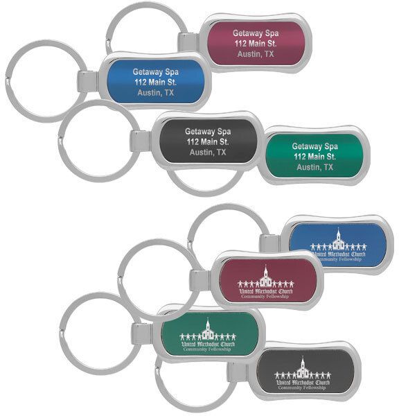 AVNER CURVE KEYCHAIN 12