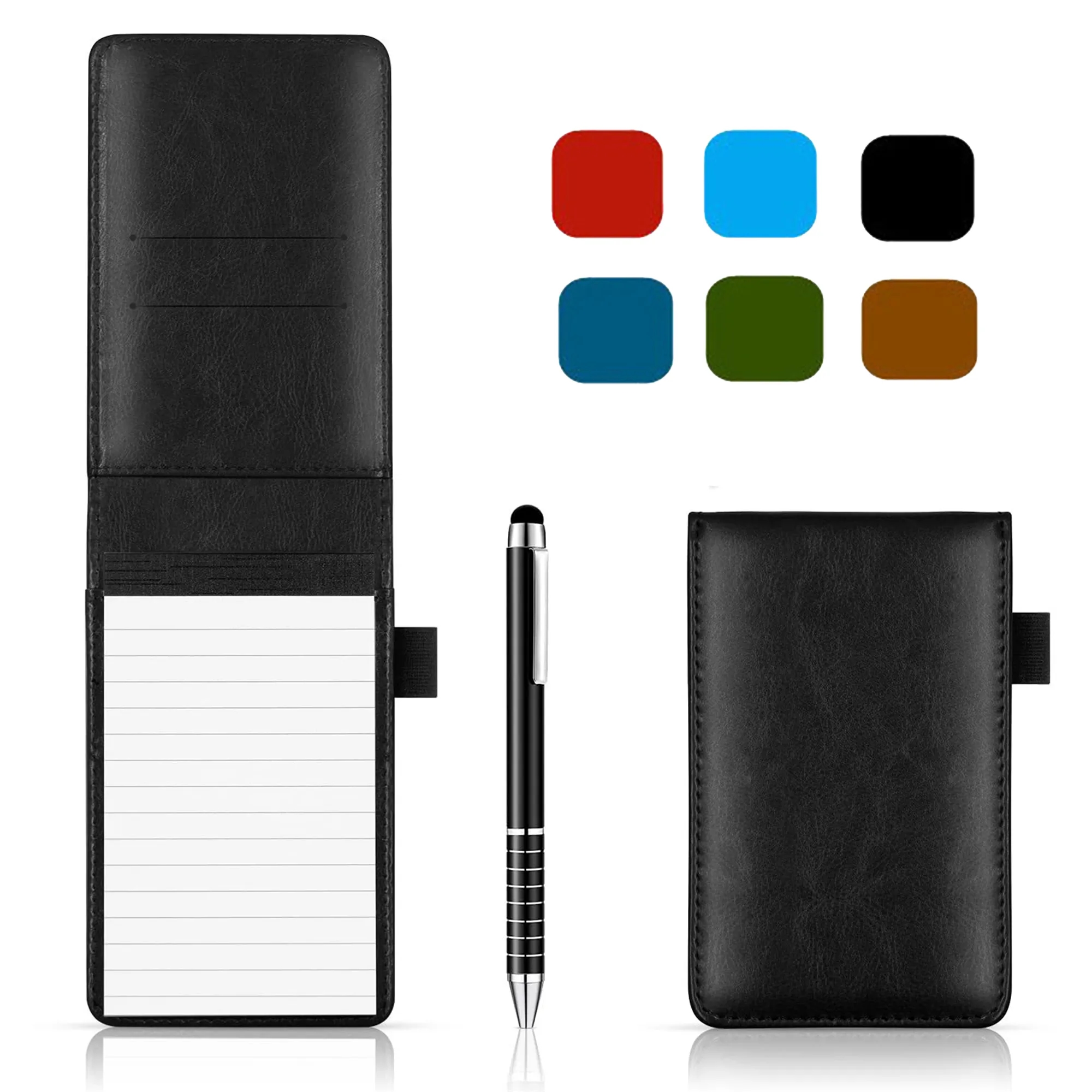 MOQ100 PU Leather Notepad Set 1