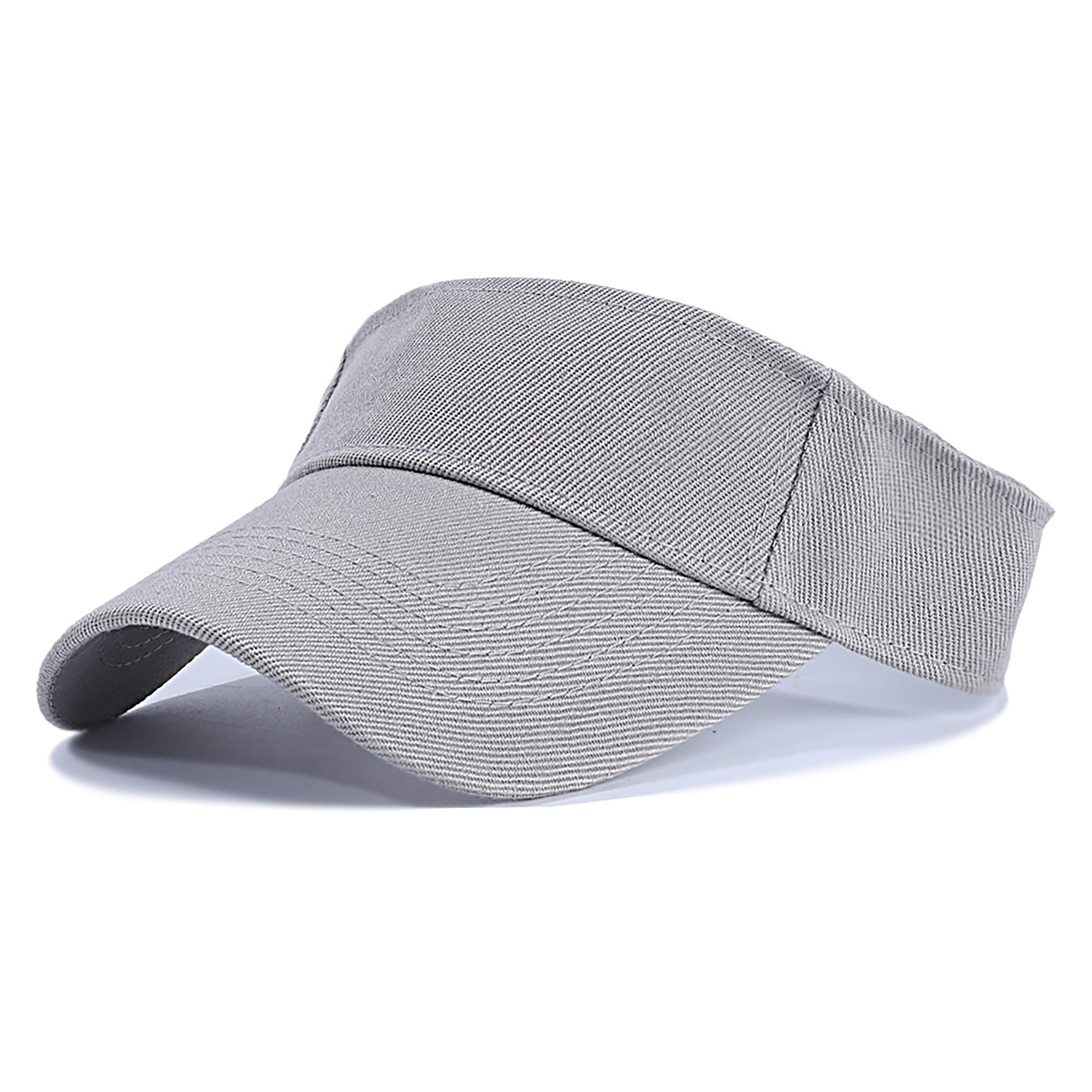 Adjustable Magic Tape Pure Cotton Solid Empty Cap 18