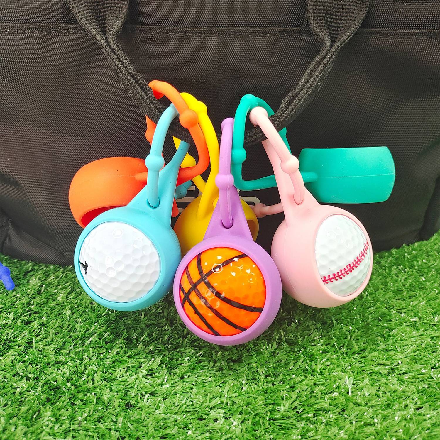 Silicone Golf Ball Holder 3