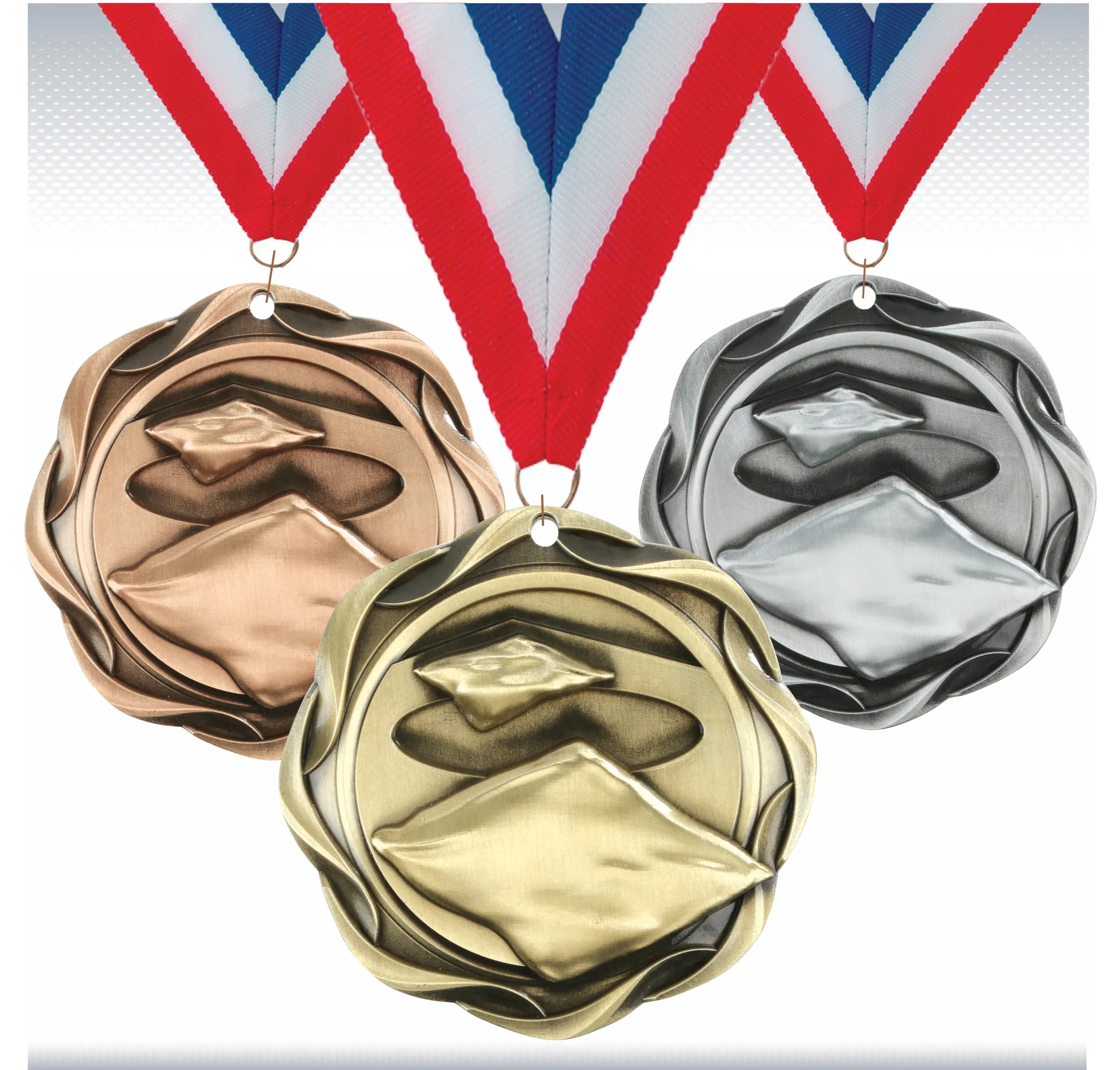 3" Fusion Cornhole Medal 3