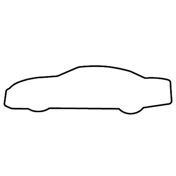 Magnet - Car Outline - Full Color 2