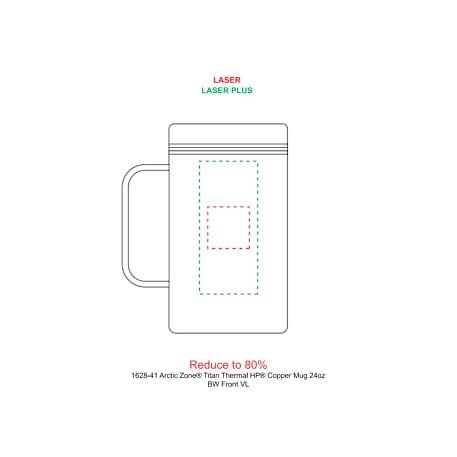 Arctic Zone® Titan Thermal HP® Copper Mug 24oz 77