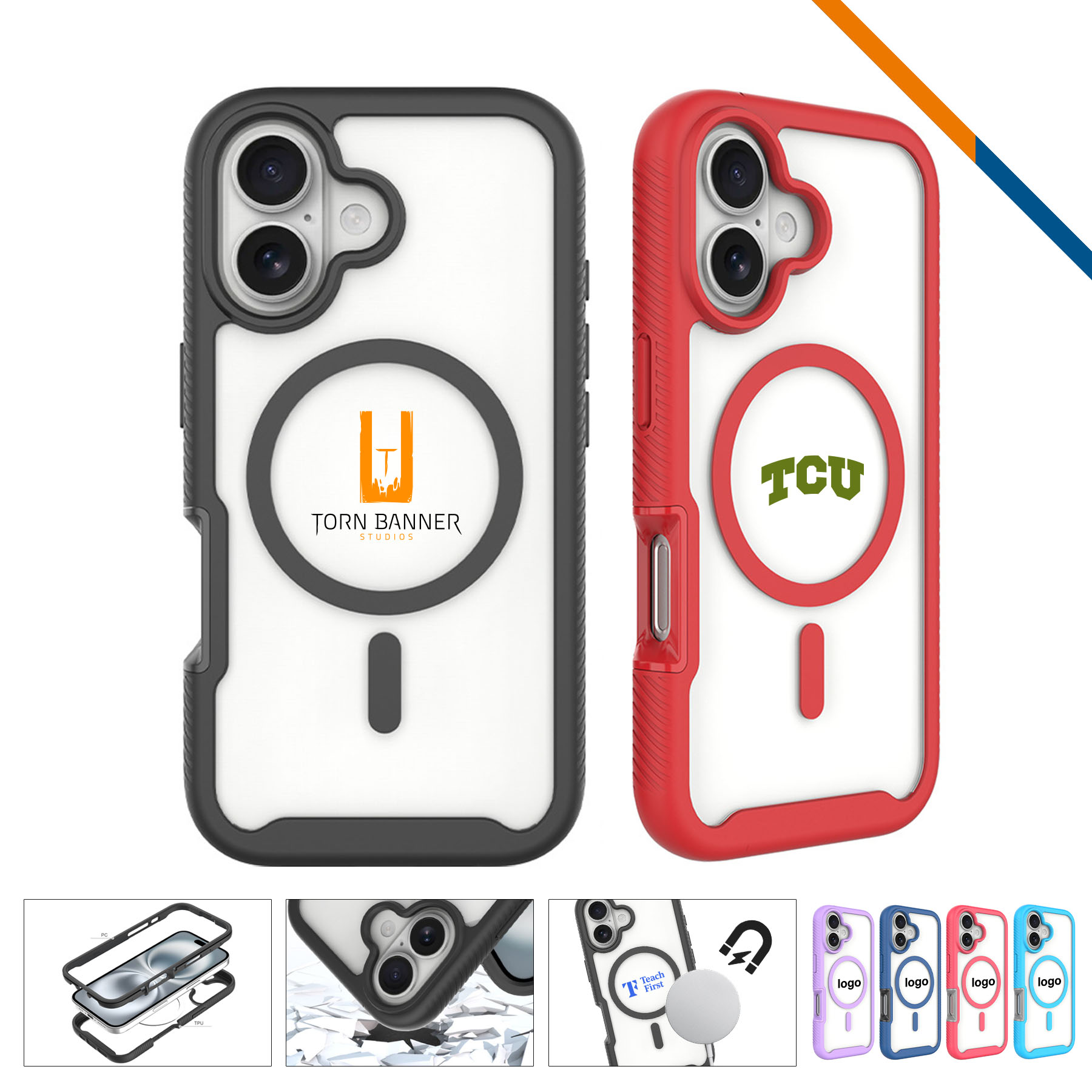 Pennie 2in1 Magnetic iPhone Case 1