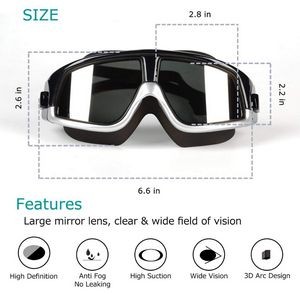 Unisex-Adult Anti-Fog Swim Goggles 2