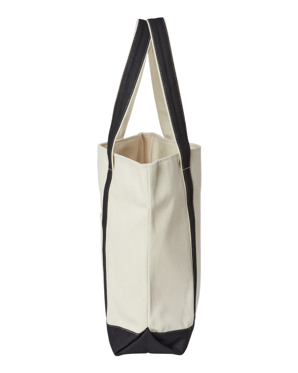 XL Zippered Cotton Canvas Resort Tote - 8873 8