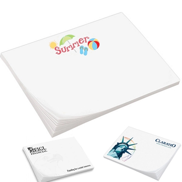 Full Color 3" x 4" Sticky Note, 25 sheets 2