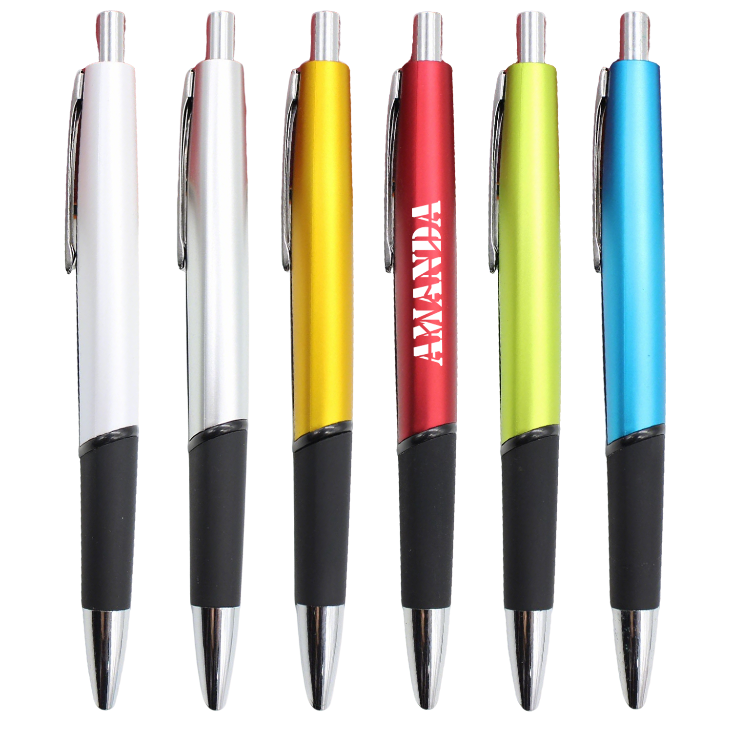 Durable Plastic Push-Button Ballpoint Pen 2