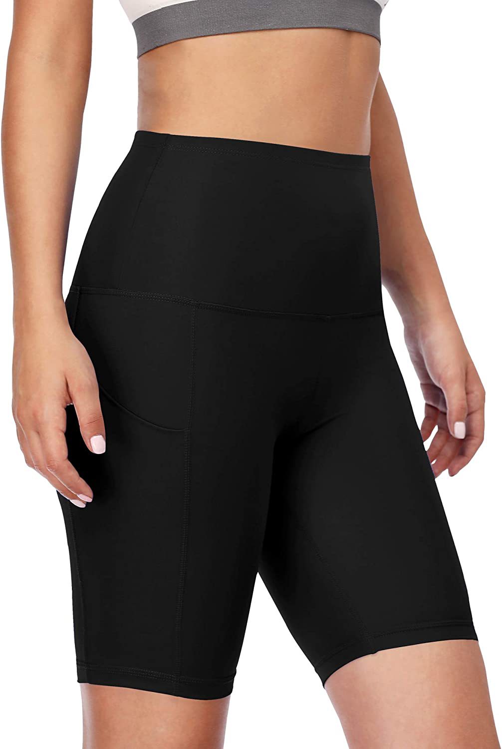 Women's High Waist Spandex Yoga Shorts 4