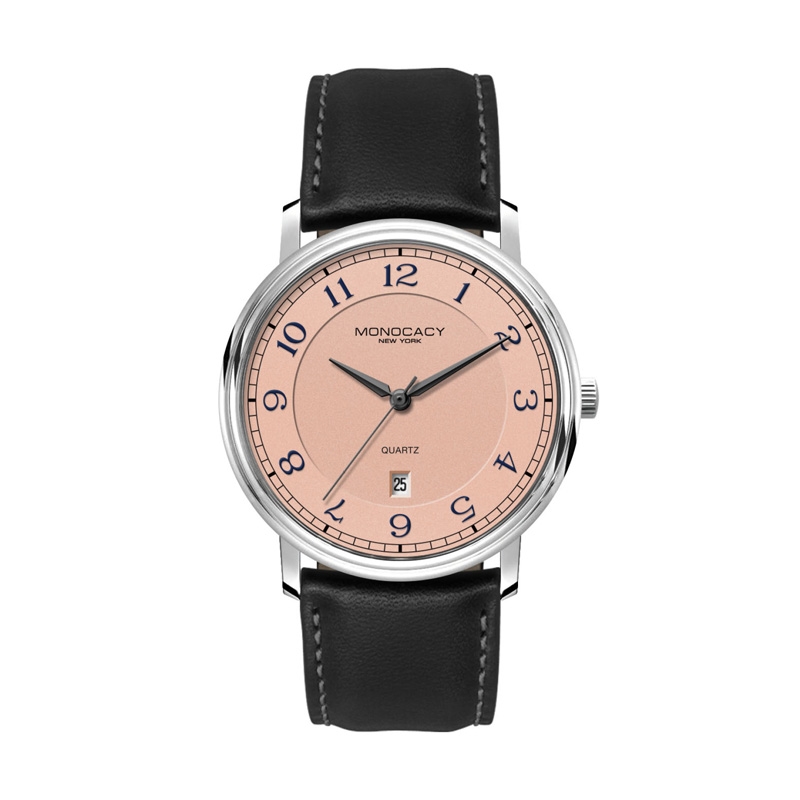 40MM,SS,  SILVER CASE,  3-HAND MVT, DTE