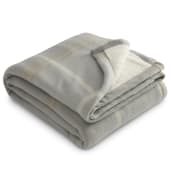 Plaid Fleece Sherpa Blanket 100