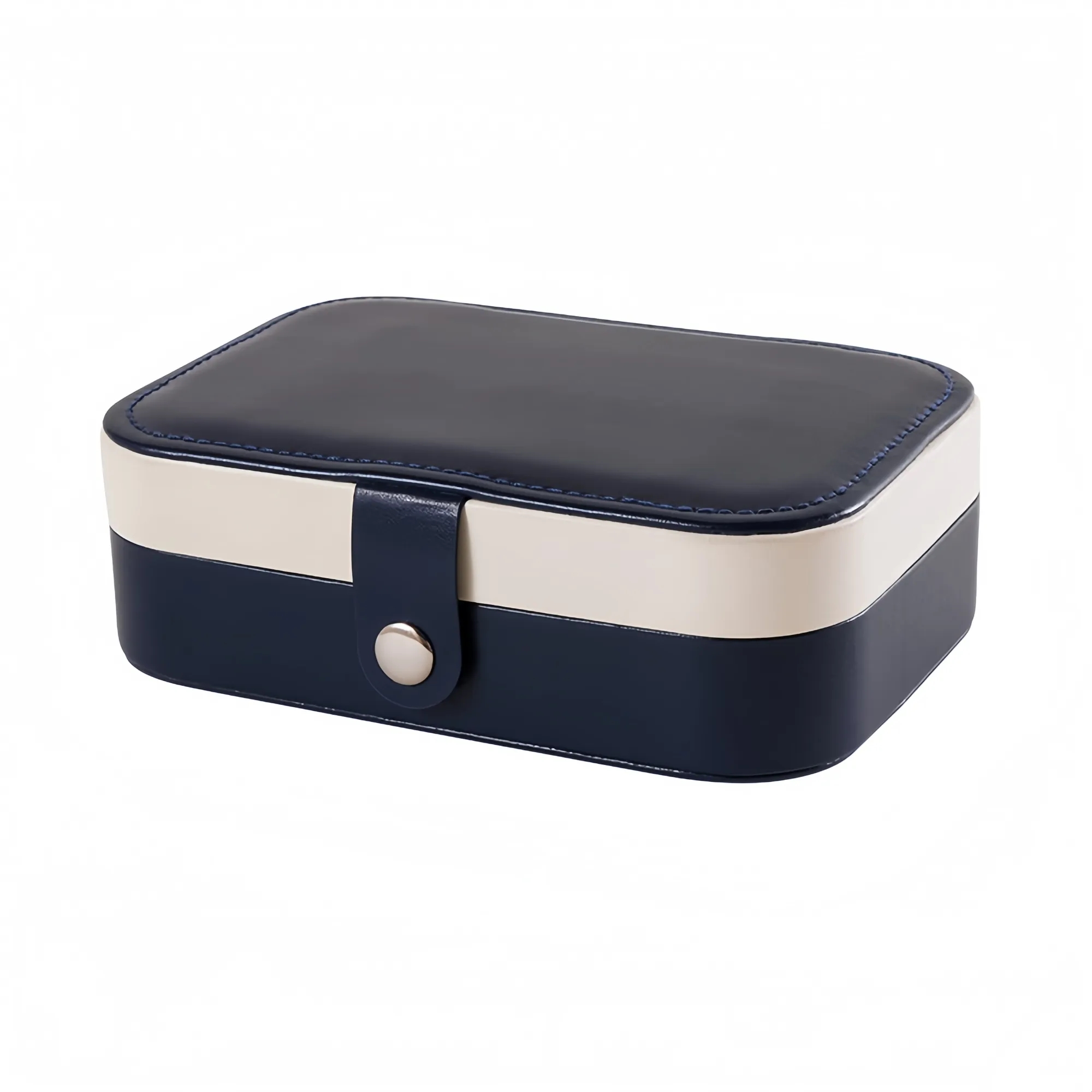 PU Leather Large Capacity Jewelry Box 9