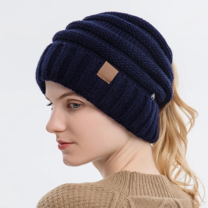 Winter Beanie Visor & Earflaps For Men Outdoor Fleece Hat 9
