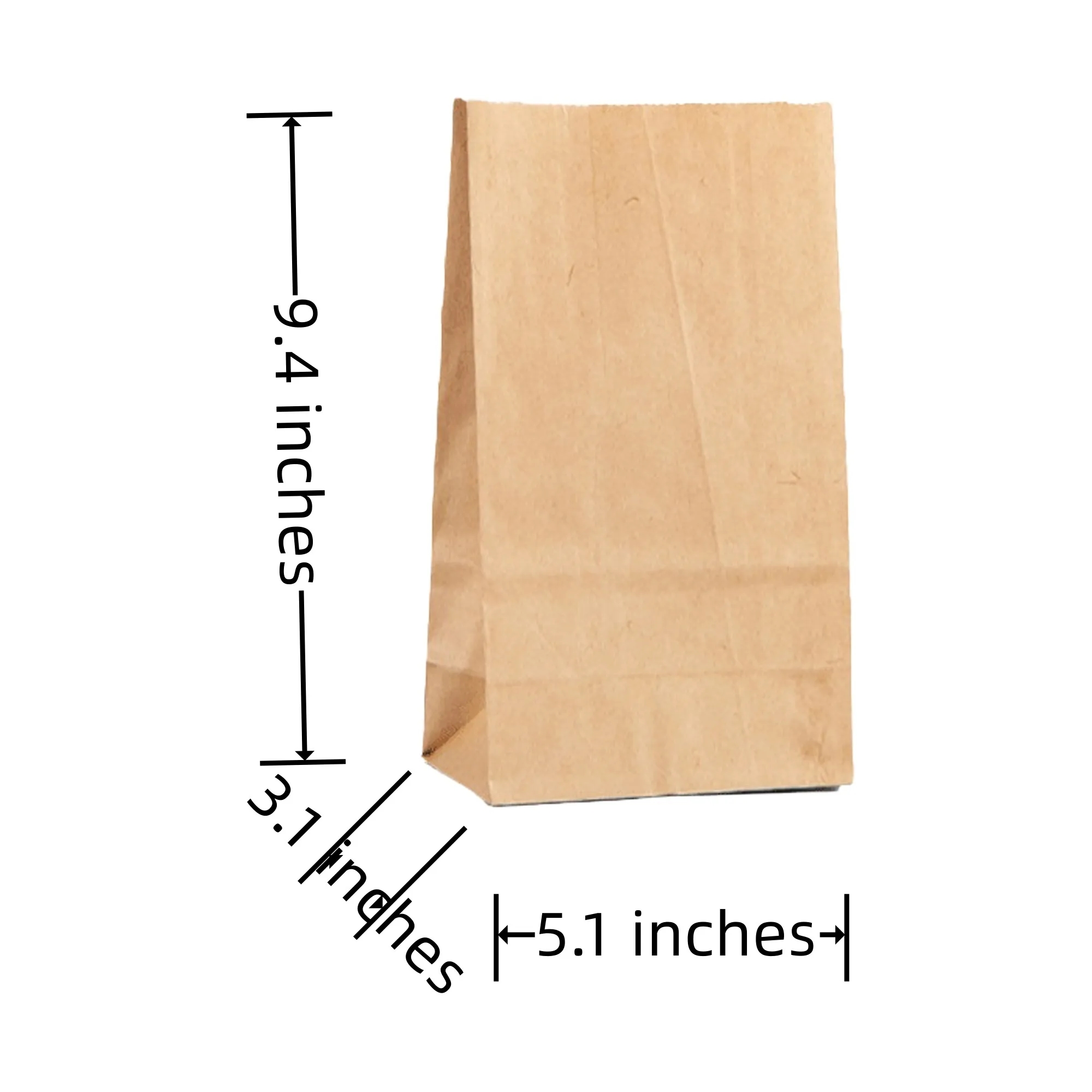 Kraft Gift Bags MOQ 500PCS 4