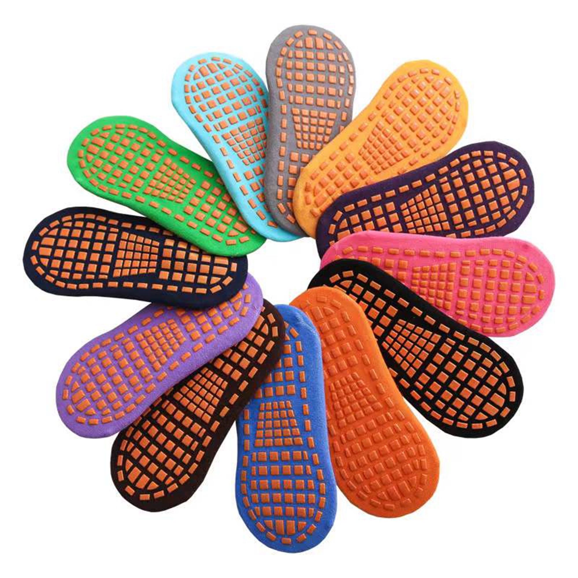 Non-slip Indoor Trampoline Yoga Socks 3