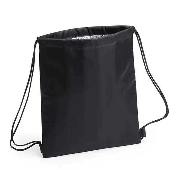 210D Polyester Drawstring Insulated Cooler Bag 9