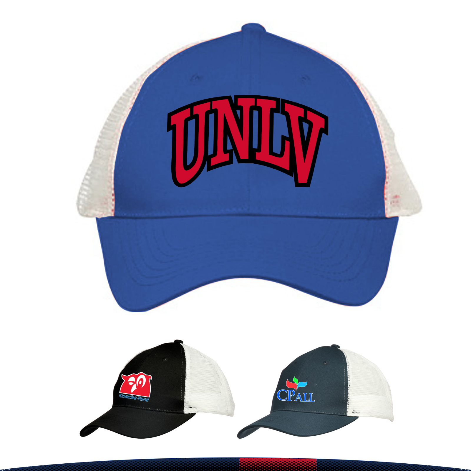 Cotton Mesh Baseball Caps 1