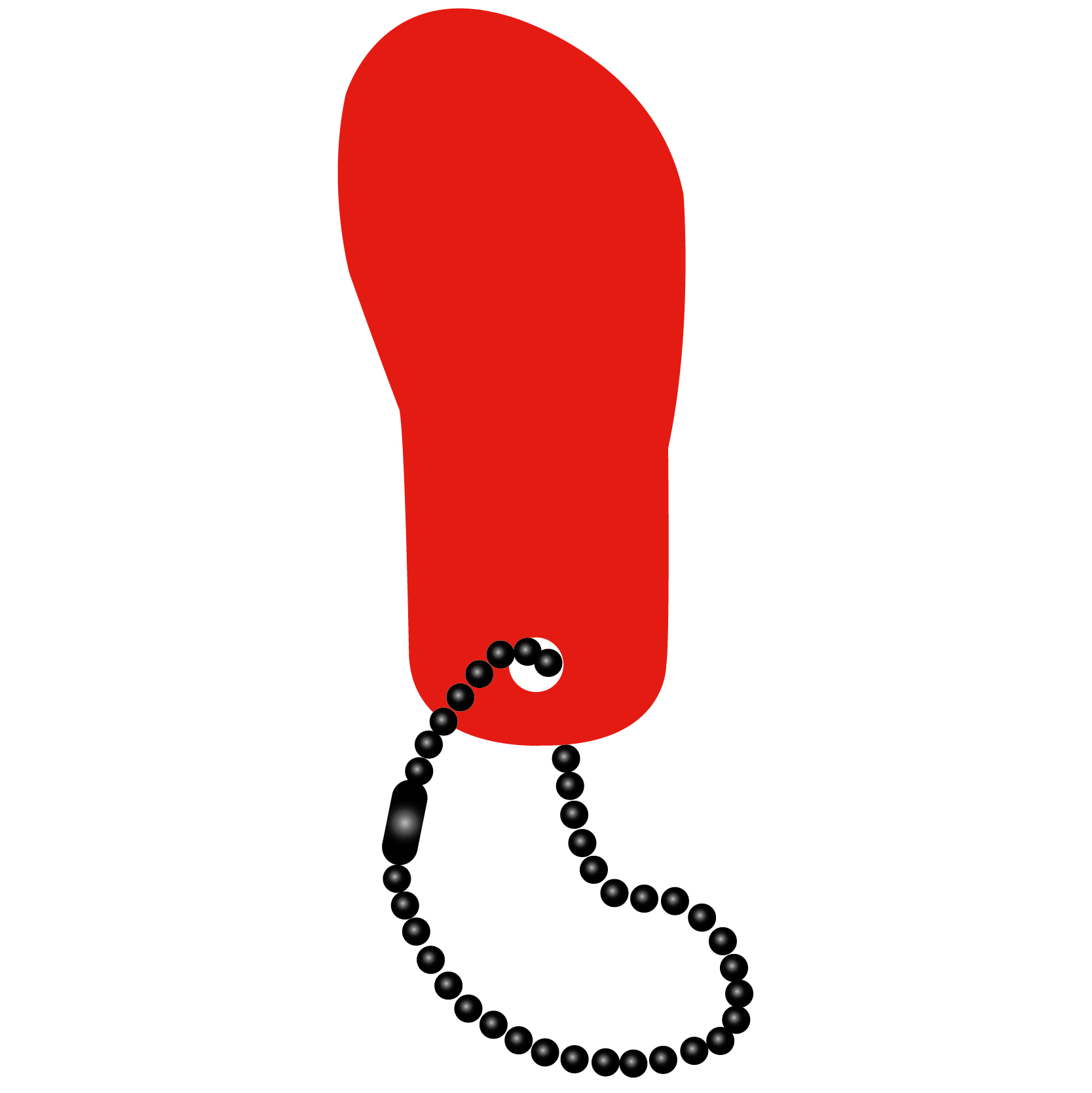 Flip Flop Key Tag 6