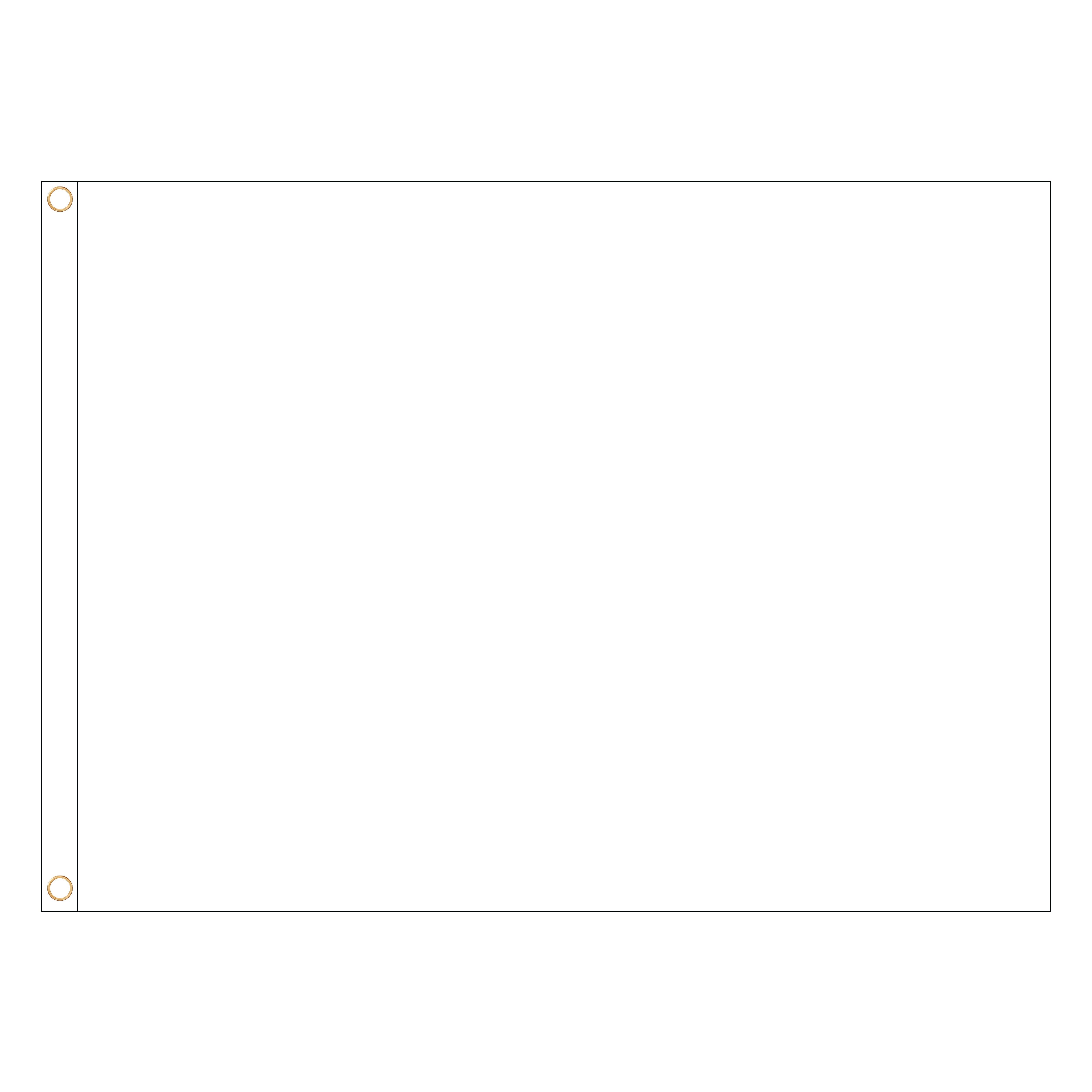 Full Color Custom Flag - 4' X 3' 2