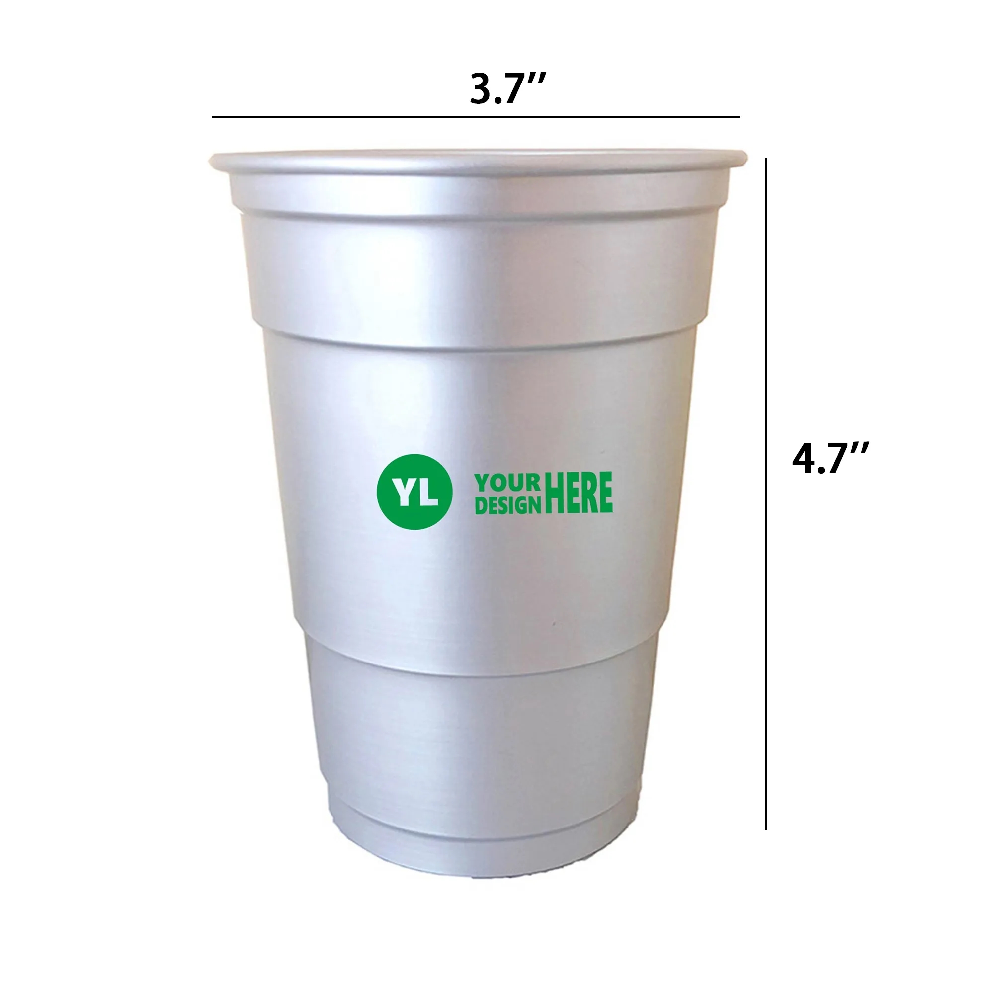 17 Oz Recyclable Aluminum Party Cup 3