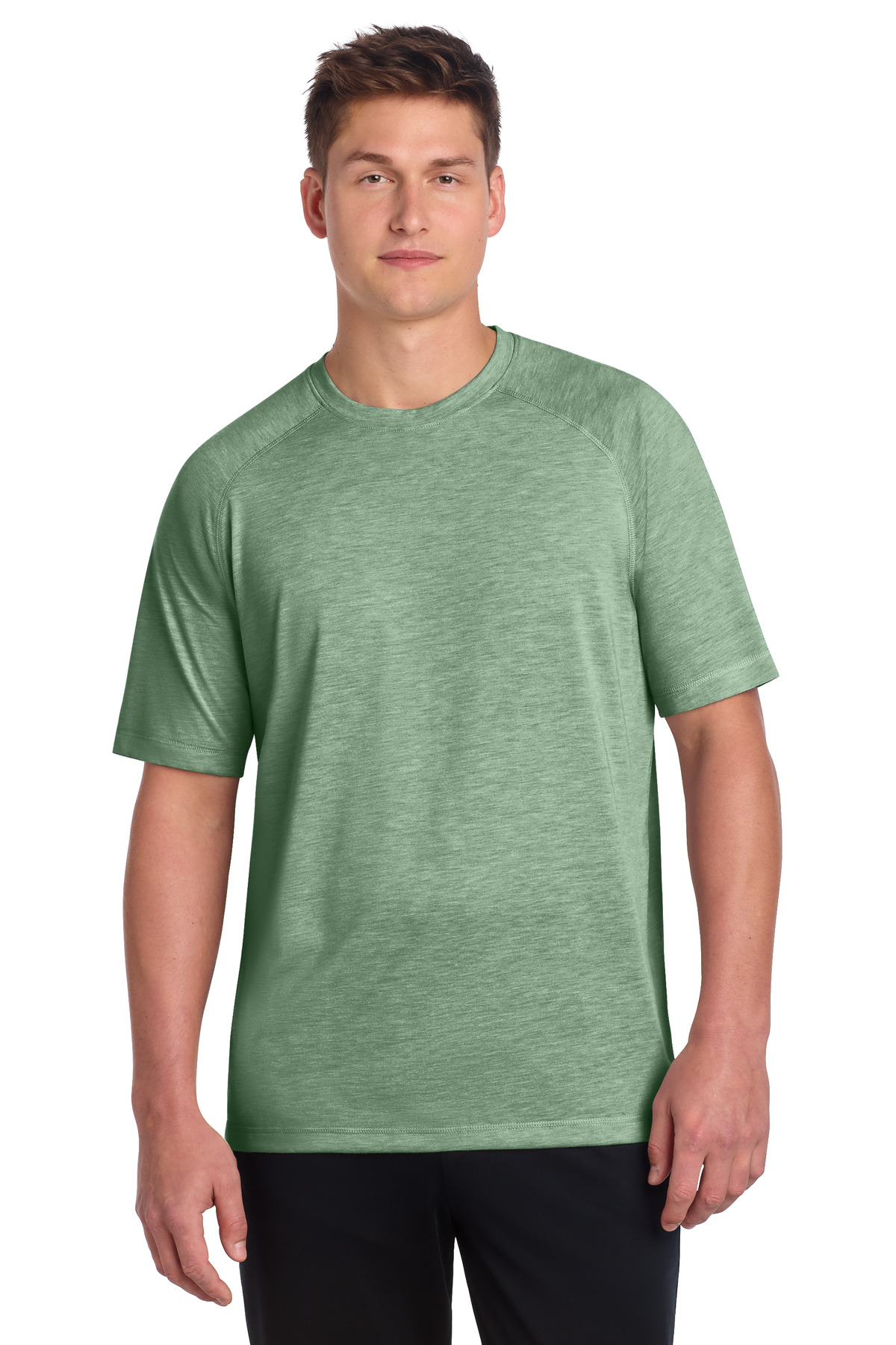 Sport-Tek PosiCharge Tri-Blend Wicking Raglan Tee. ST400 127