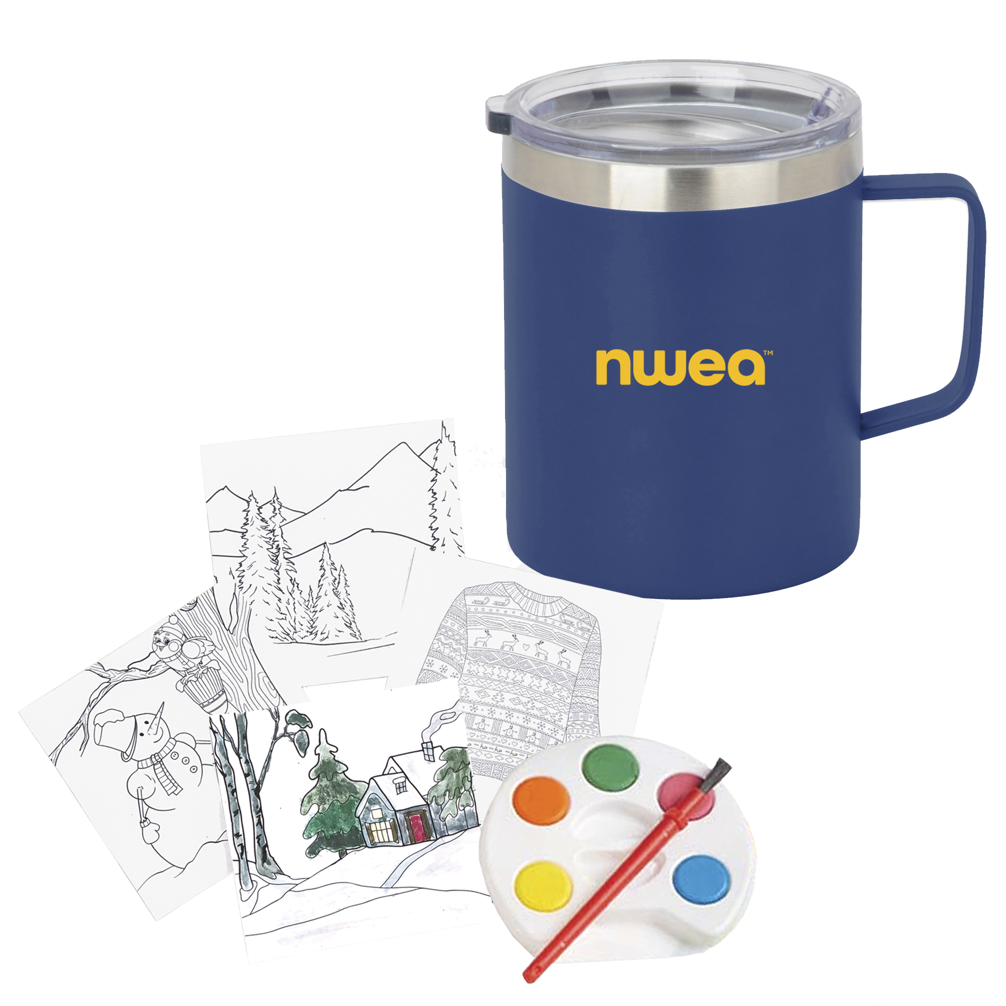 Holiday Adult Paint Set and Coffee Mug 1