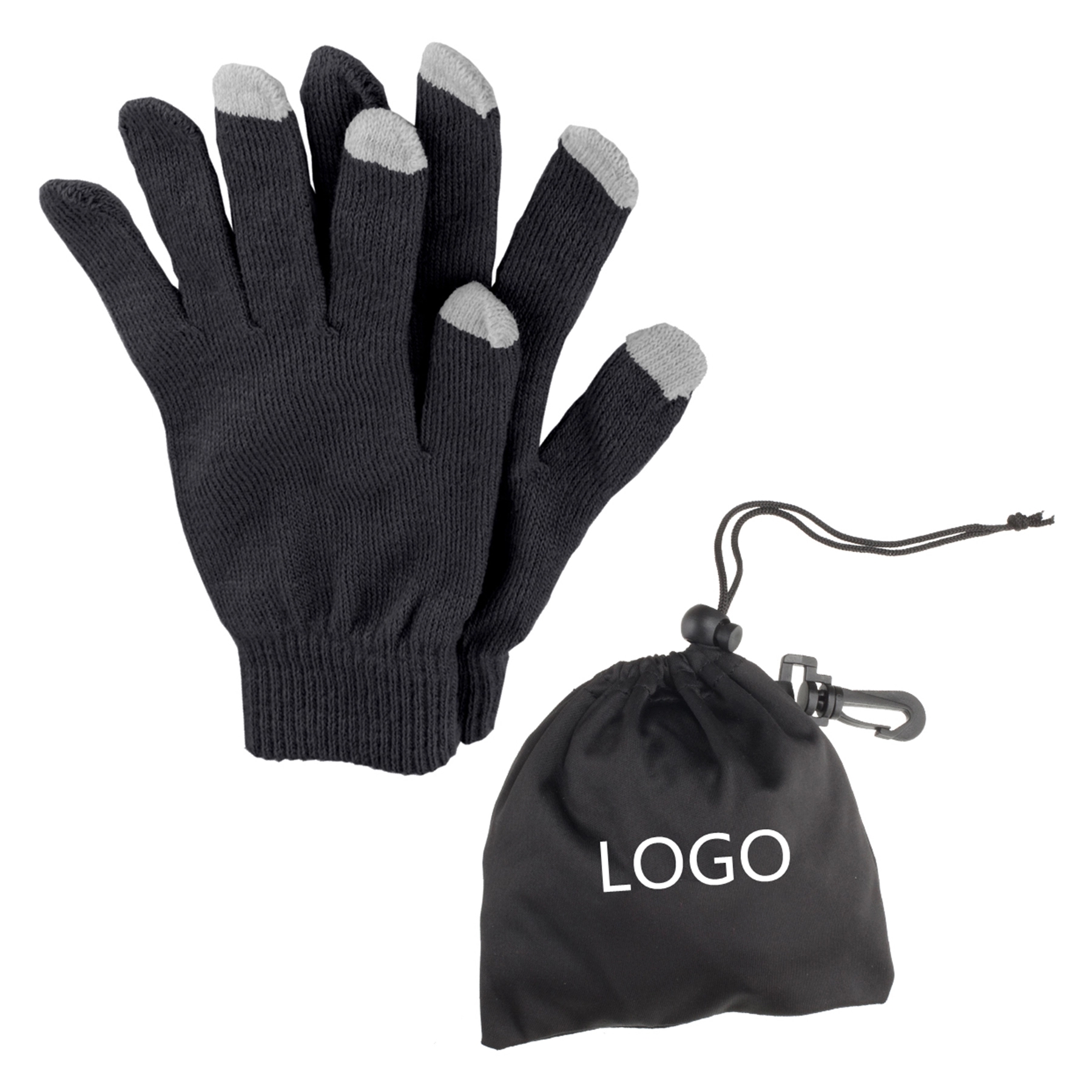 Touch Screen Gloves With Pouch 2