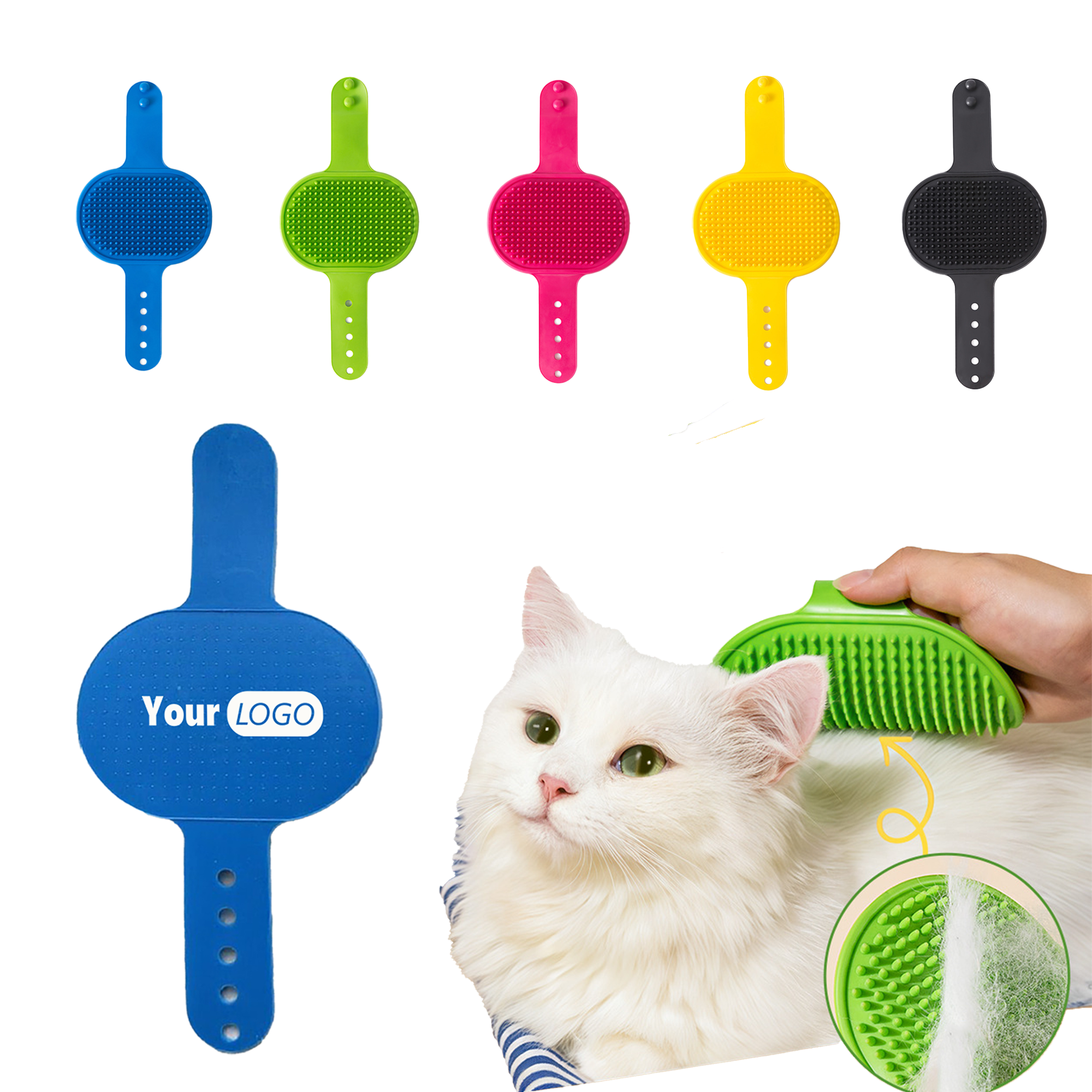 Pet Bath Massage Comb MOQ10 2