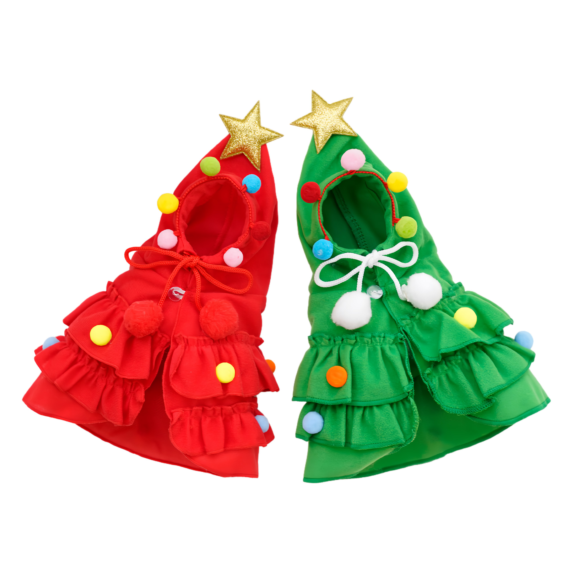 Christmas Pet Shawl Apparel 3