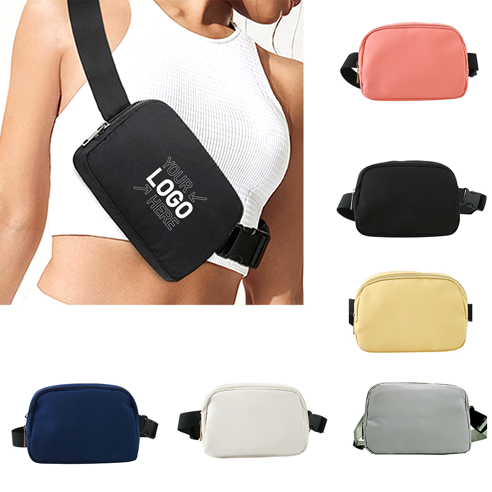 Versatile Belt Bag with Adjustable Crossbody Strap