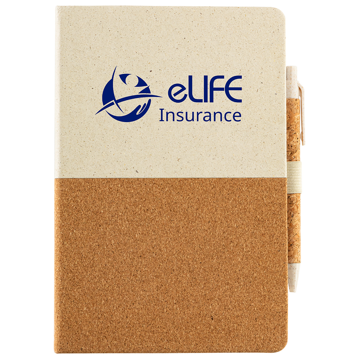 GrassField Cork Recycled Journal with Pen 3