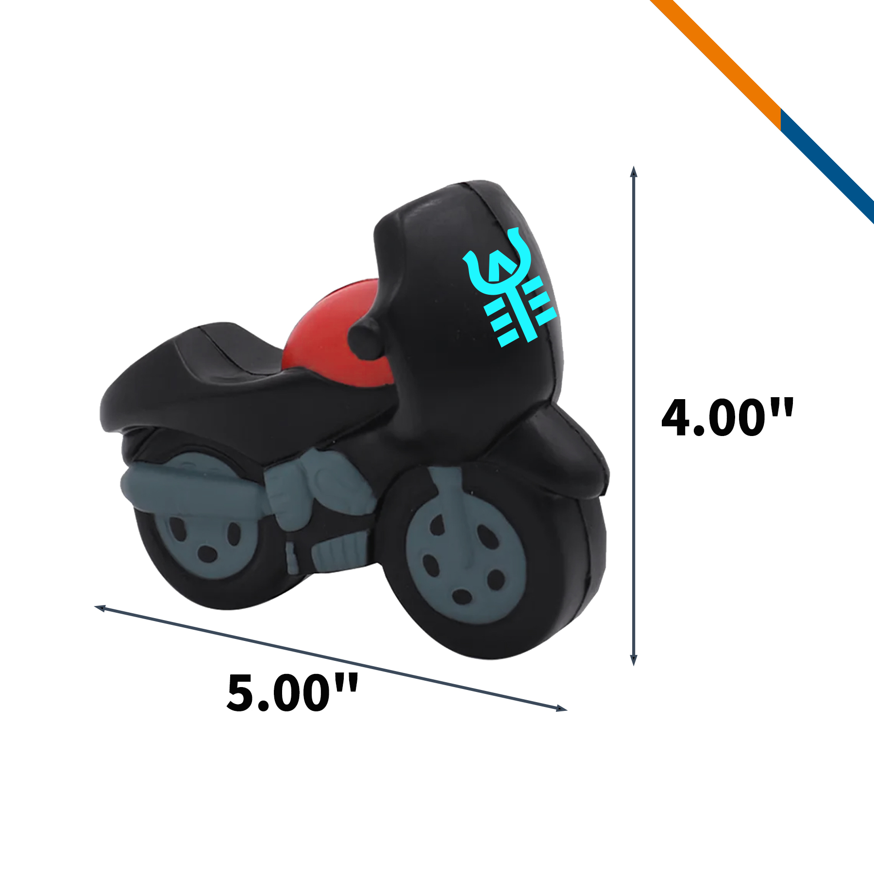 Zelby Motorcycle Stress Ball 3