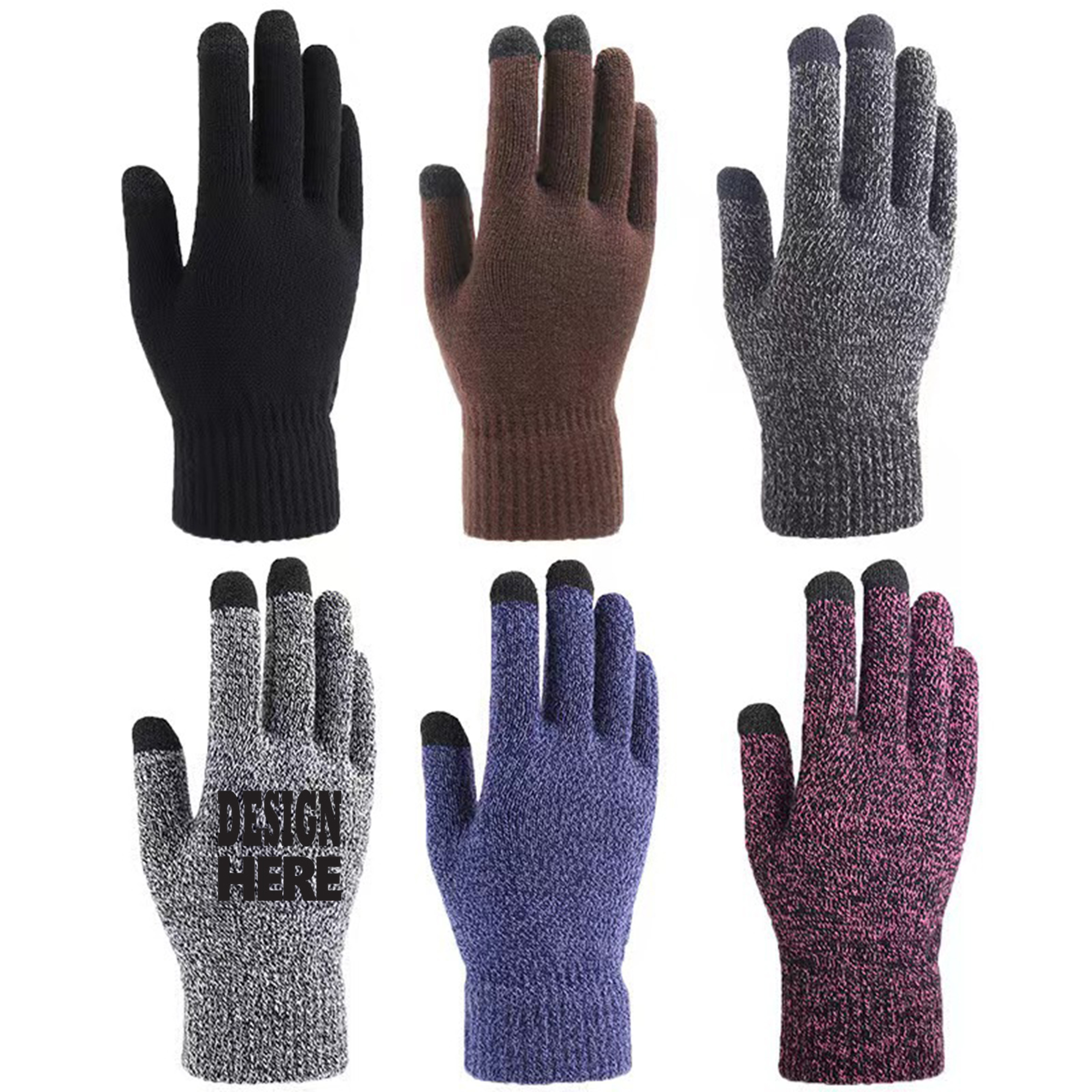 Touchscreen Knit Glove 2