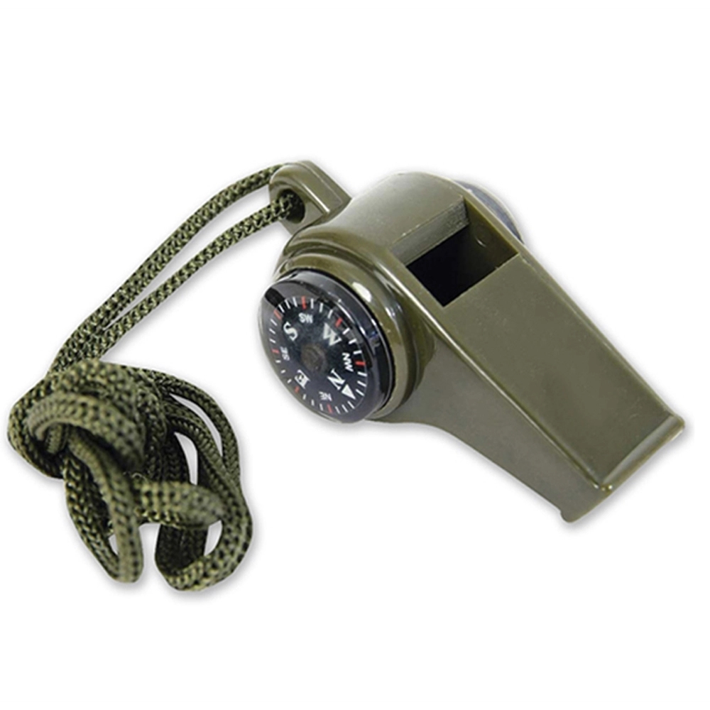 3-in-1 Compass Thermometer Whistle 3