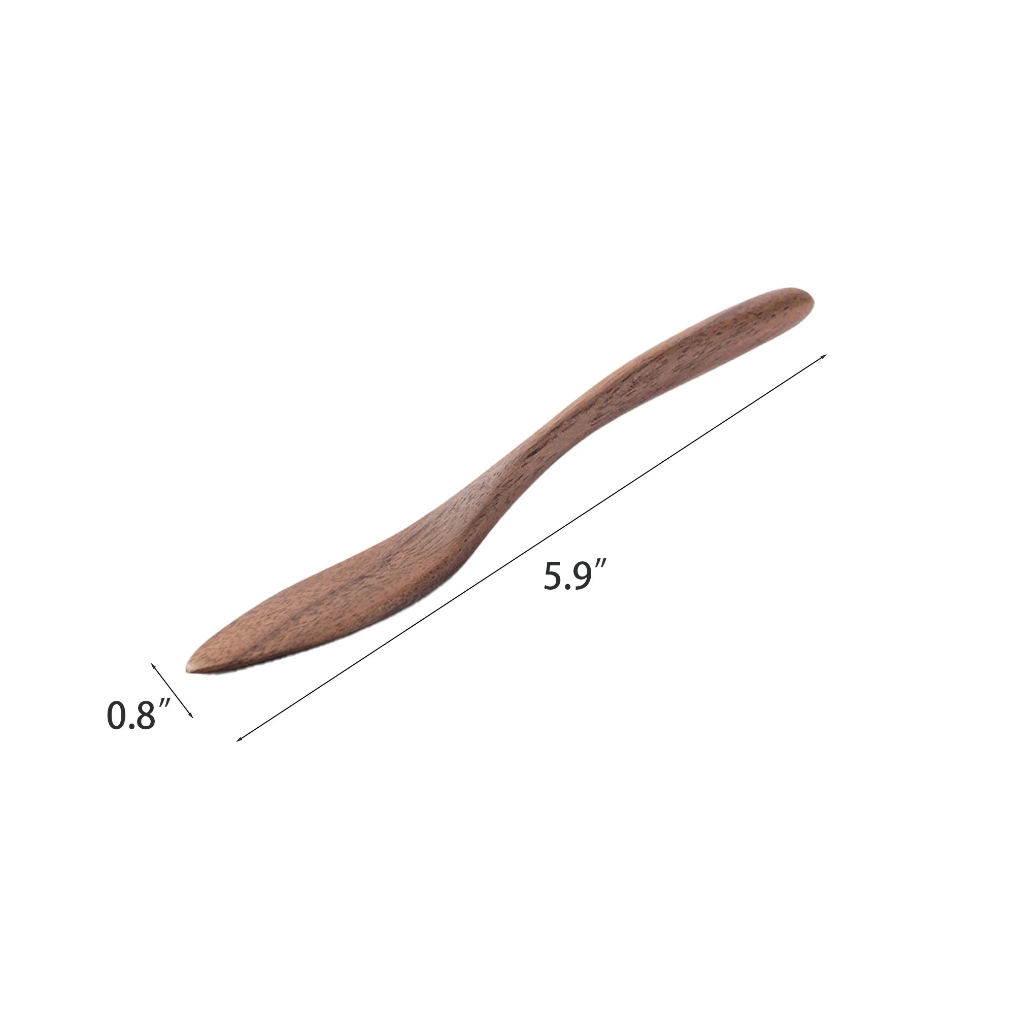 Multi-Purpose Black Walnut Butter Knife 2