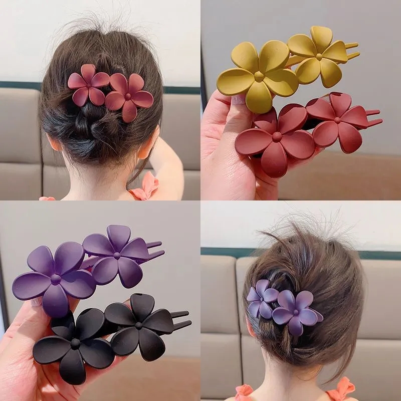 Flower Claw Clips 6