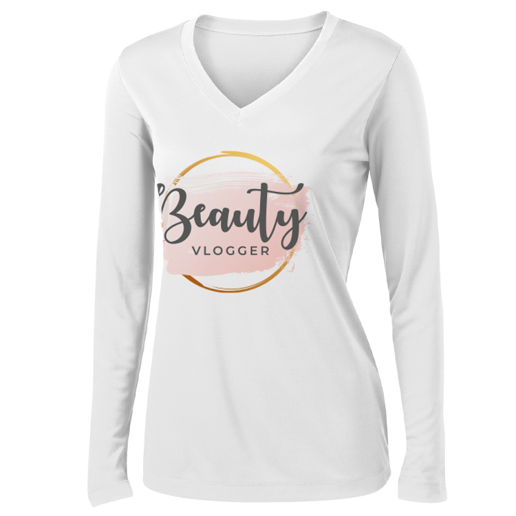 Spot Sub on Women's Long Sleeve Athletic Tee 4
