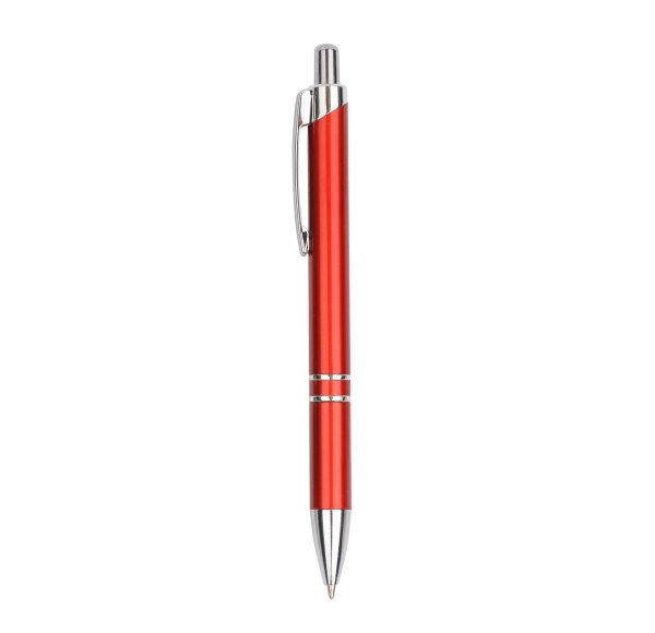 Plastic Ballpoint Pen with metallic finish 6