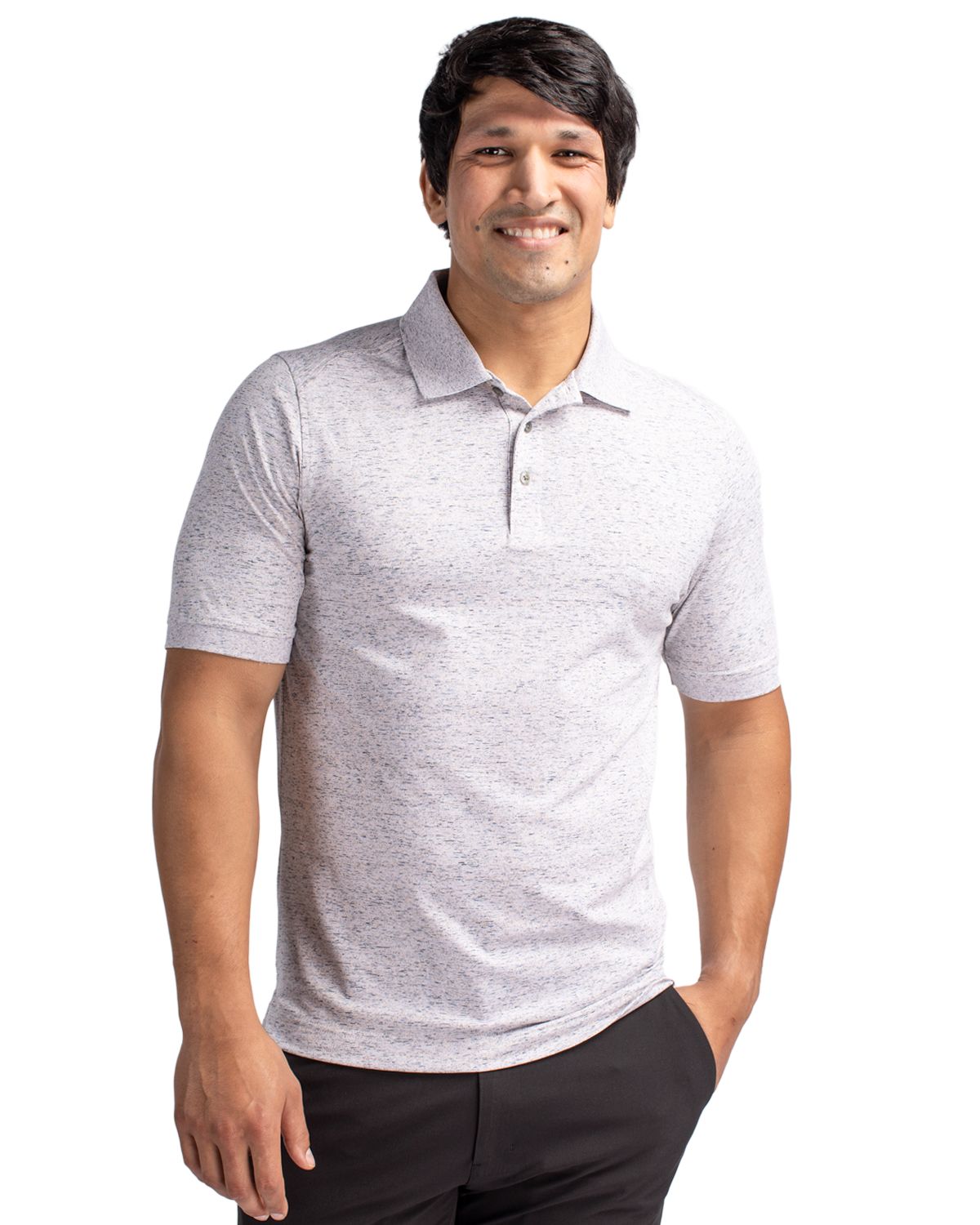 Advantage Tri-Blend Space Dye Mens Big and Tall Polo Big & Tall