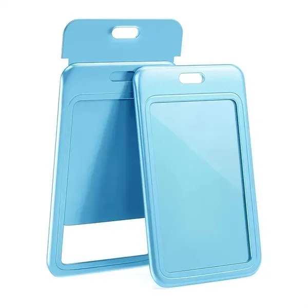 ID Badge Holder with Sliding Feature - Clear Window Design 7