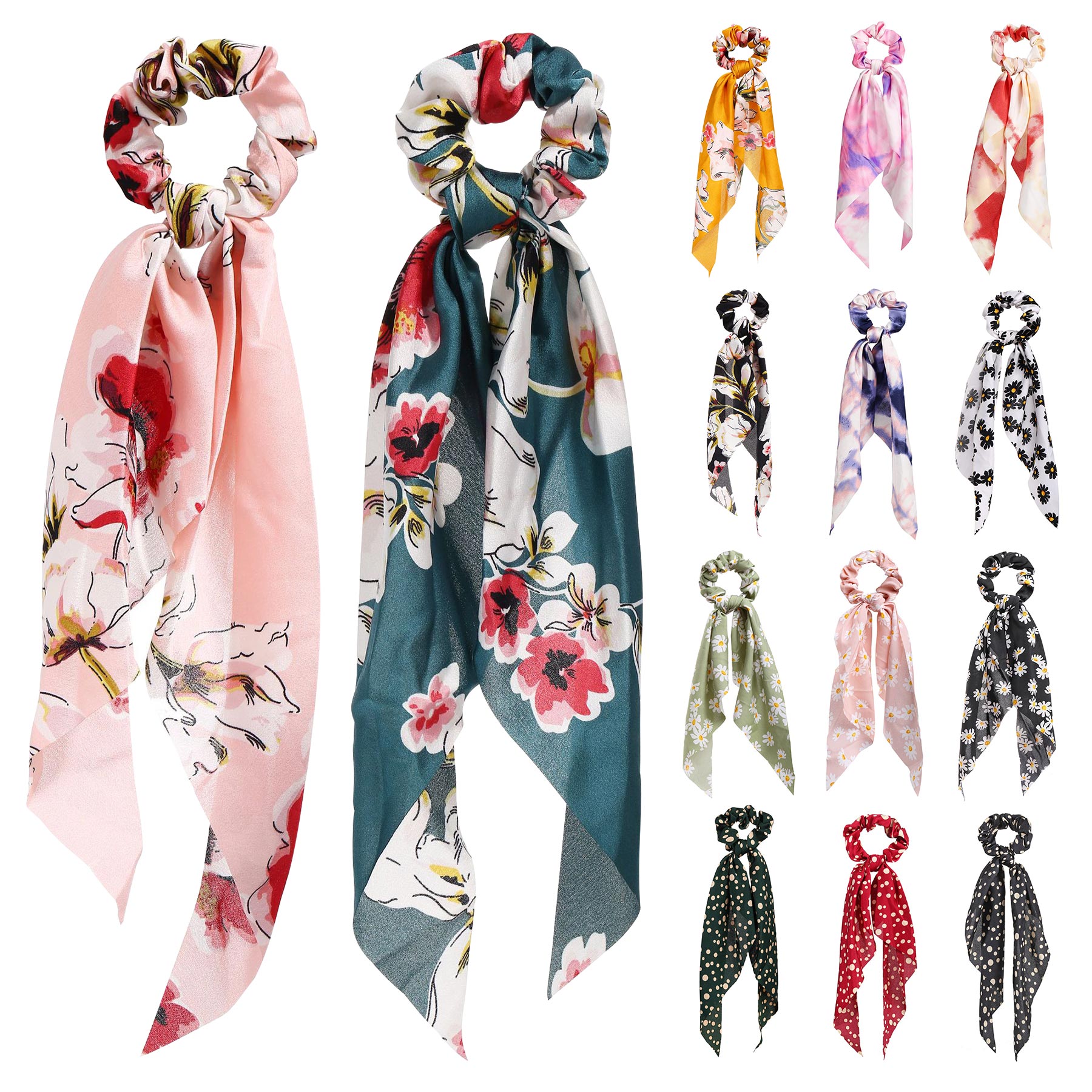 Bow Scrunchies for Hair 4