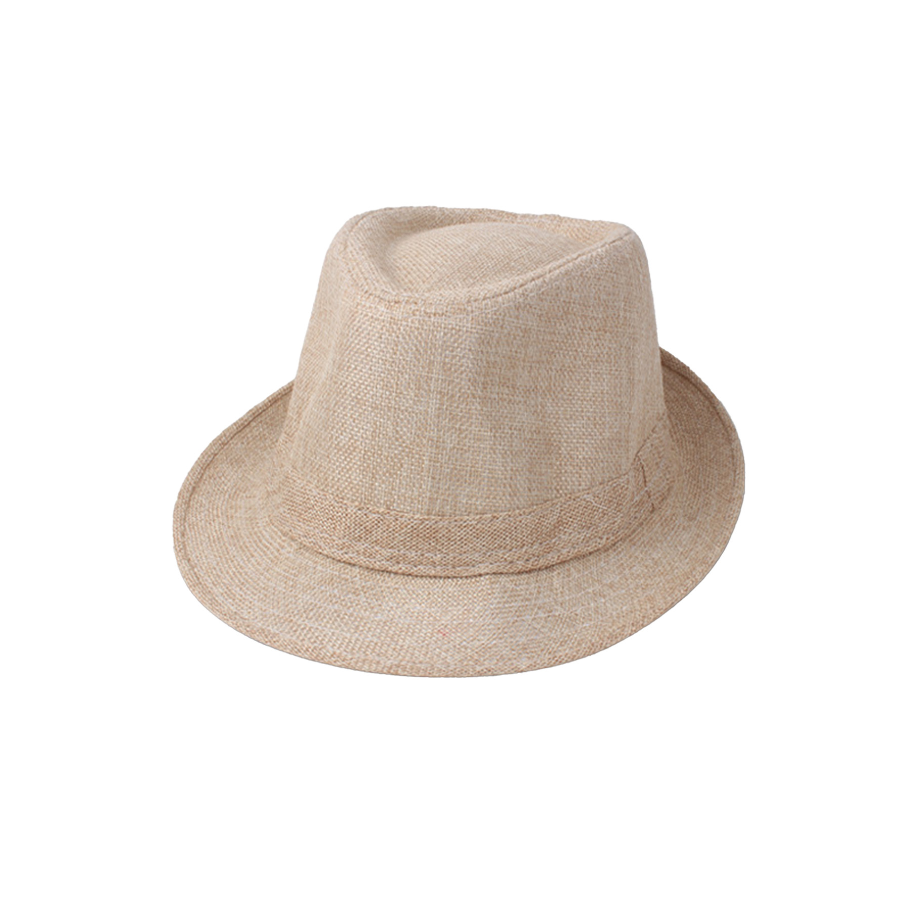 Linen Fedora Hat 2