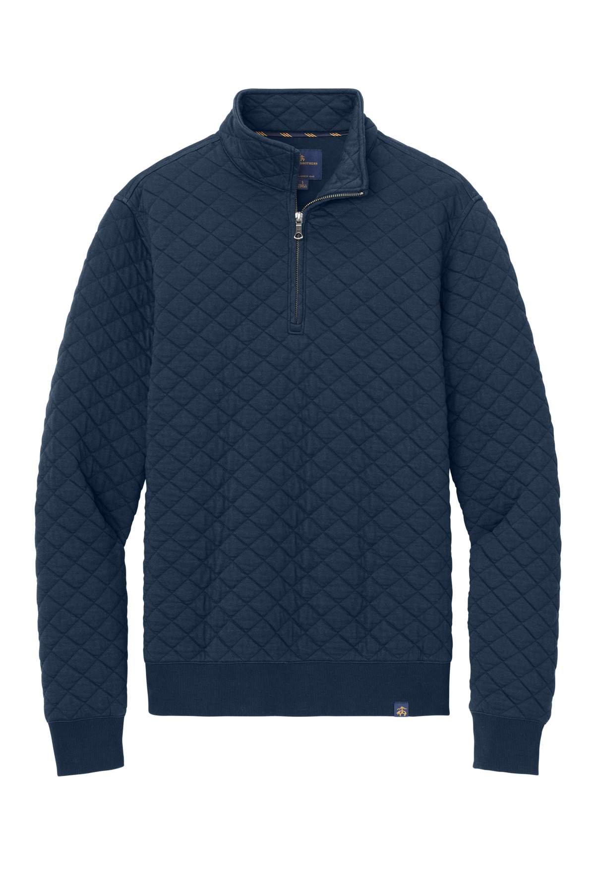 Brooks Brothers Diamond Quilt 1/4-Zip BB18212 7